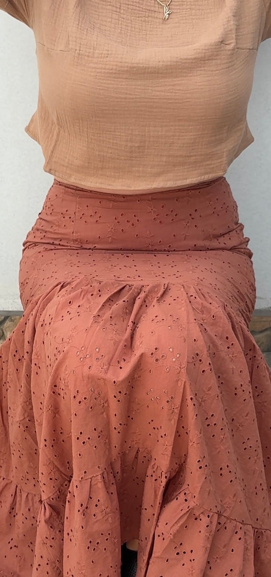 Falda Broderie Stefanie